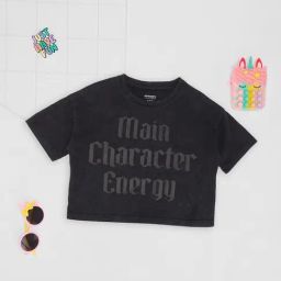 Pantaloons Junior Girls Black Beauty Printed T-Shirt-picture-22