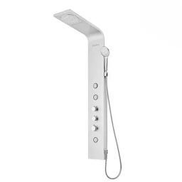 CERA Torene Shower Panel 1450 x 200 mm Silver, B2530123-30