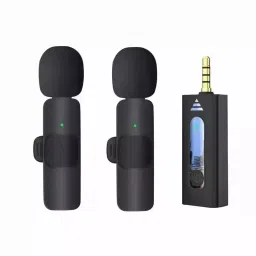 LEKATO Wireless Microphone Omni-directional Battery Powered 78 dB with Receiver, K-35-22