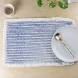 House This Akasam Blue Cotton Placemat-image-23
