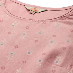 Anouk Ethnic Motifs Printed Regular Kurta with Trousers & Dupatta image 5