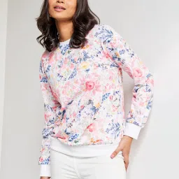 AND Multicolor Floral Print Pullover image 1