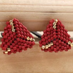 Threads & Beads Women Multi Earrings-image-36