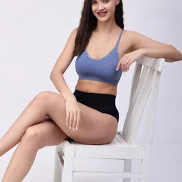 Stem Rope Bra Full Coverage Lightly Padded image 2