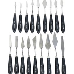 Brustro Artists Palette Knives Set of 18-0