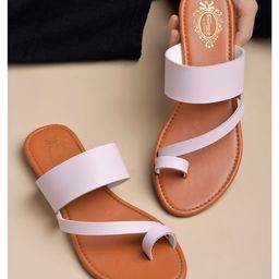 Shoetopia Colour Blocked Sandals - Mauve-image-91