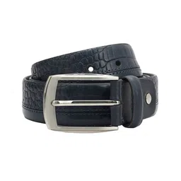 Da Milano Men Textured Leather Belt-image-66