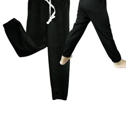 The Little Lookers Boys Cotton Mid-Rise Joggers-picture-58