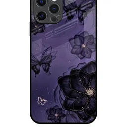 QRIOH Floral Printed iPhone 12 Pro Back Case Mobile Accessories-picture-13