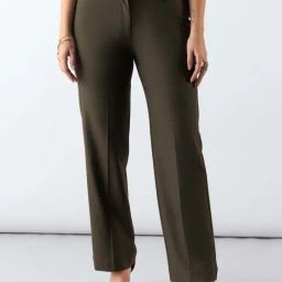 Powersutra Brown Plain Trouser-image-49