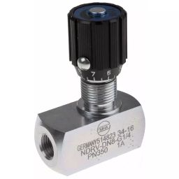 RS PRO Inline Mounting Hydraulic Flow Control Valve, G 1/4, 350bar, 50L/min Model No 2435571-22