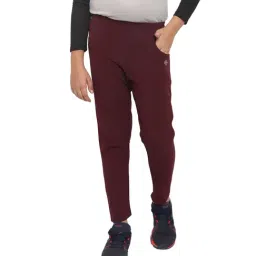 Chimprala Kids Wine Solid Joggers-picture-14