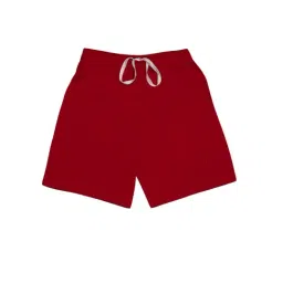 Chimprala Boys Red Solid Shorts-image-119