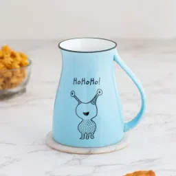 Clay Craft Fine Ceramic Jumble Milk/Tea/Coffee Mugs - 1 Piece - 350 ml each - For Home/Office/Gifting Purpose-18