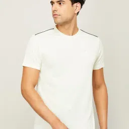 Fame Forever by Lifestyle White Regular Fit Sports T-Shirt-image-62