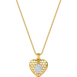 Kisna Diamond & Gold Jewellery 14k Cecilia Diamond Pendant-picture-5