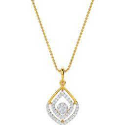 Kisna Diamond & Gold Jewellery 14k Madeline Diamond Pendant-image-66
