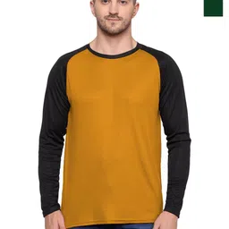 TQH Men Pack of 2 Dri-FIT Colourblocked Round Neck Slim Fit T-shirts-picture-22