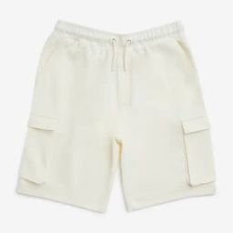 Y&F Kids by Westside Off-White Cotton-Blend Mid-Rise Shorts-picture-33