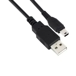 Sii USB 2.0 A to Mini USB 5 Pin B Cable (1.5 m, Black)-17