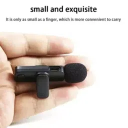 TECHNOVIEW Wireless Microphone 50 m Range Noise cancellation Lavalier Plug & Play Microphone image 2