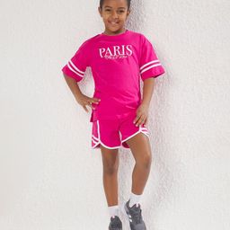 Trendyol Girls Printed T-shirt with Trousers-picture-22