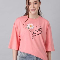 Stylecast X Kotty Women Graphic Printed Round Neck Cotton T-shirt-image-67