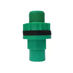 SHK 20 mm PPR Plain Tank Connector Green-14