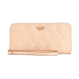 Guess Adi Light Peach Quilted Zip Around Wallet-image-51