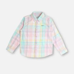 Pepe Jeans Kids Multicolor Checks Full Sleeves Shirt-image-78