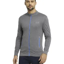 Van Heusen Performance Regular Fit Swift Dry Odour Shield Solid Jacket - Grey image 1