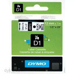 Dymo D1 Tapes - White Text On Black Tape 12 mm 7 Mtr For Lm-160, Lm-280, Lm-420 & Mobile Labeler-image-15