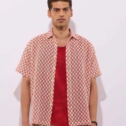 Hoversoul Red Lace Shirt-image-23