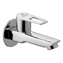 Cliquin Orient Brass Wall Mount Chrome Finish Long Body Bib Cock with Wall Flange-image-44