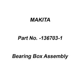 Makita Bearing Box Assembly Suitable for CS002G, Part No 136703-1-picture-10