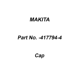 Makita Cap Suitable for HR2450, Part No 417794-4-picture-5