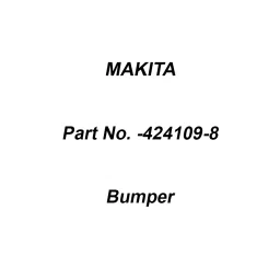 Makita Bumper Suitable for TD090D, Part No 424109-8-picture-3