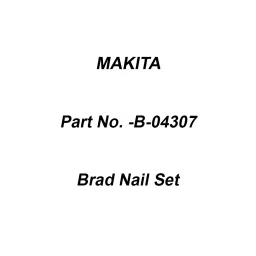 Makita Brad Nail Set, Part No B-04307 (Set of 5000 Pcs)-image-78