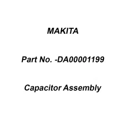 Makita Capacitor Assembly Suitable for ELM4610, Part No DA00001199-picture-10