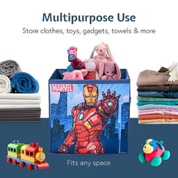 Aura Navy Blue & Red 4 Pieces Multi-Utility Organisers with Handle image 3