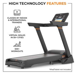 Flexnest Flextread Plus Treadmill Incline Mode Running Pad for Cardio with in-Built Bluetooth Speaker Black image 5