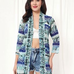 BAESD Women Printed Shrug-20