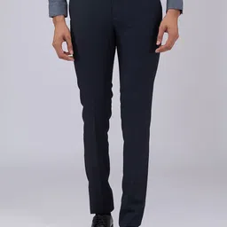 Raymond Men Solid Slim Fit Formal Trousers-image-96