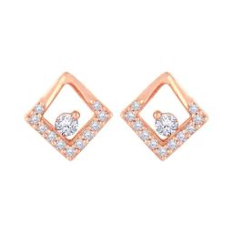 Malabar Gold and Diamonds 18 kt Gold & Diamond Earrings-picture-16
