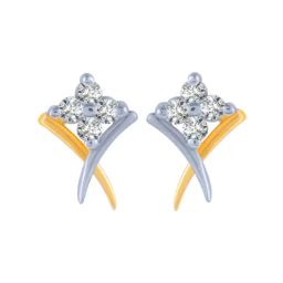 P.C. Chandra Jewellers 18 kt Gold & Diamond Earrings-picture-32