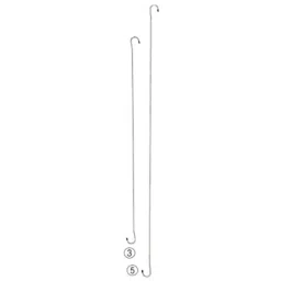 AS ONE Long S Can Stainless Steel Φ4 mm, 61-753-91-1-38