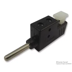 RADIALL BANANA PLUG, STACKABLE, 30A, CLAMP, BLK, R941460000-picture-8
