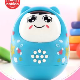 Play Nation Musical Roly Poly Toy - Teal-27