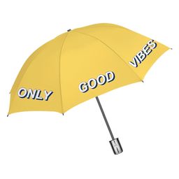 Rightgifting Printed Lightweight Umbrella - Yellow-12