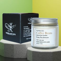 The Black Kite Scented Candle  Coffee Beans - 100 ml-12